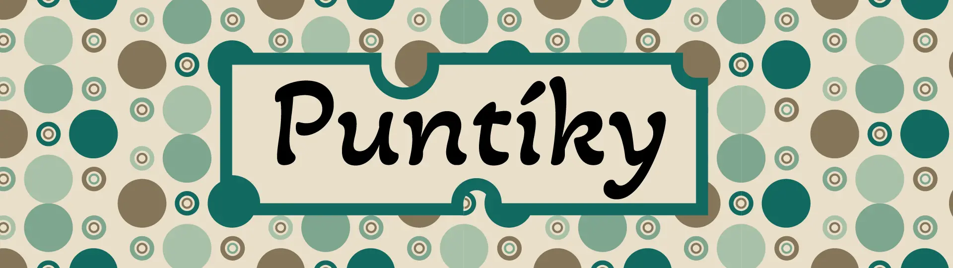 Kolekce Puntiky Banner
